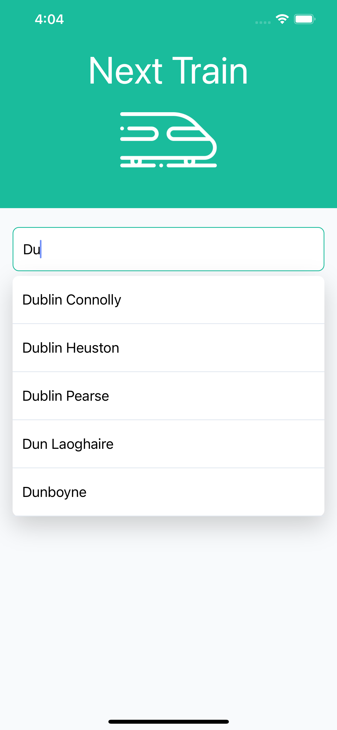 App screenshot