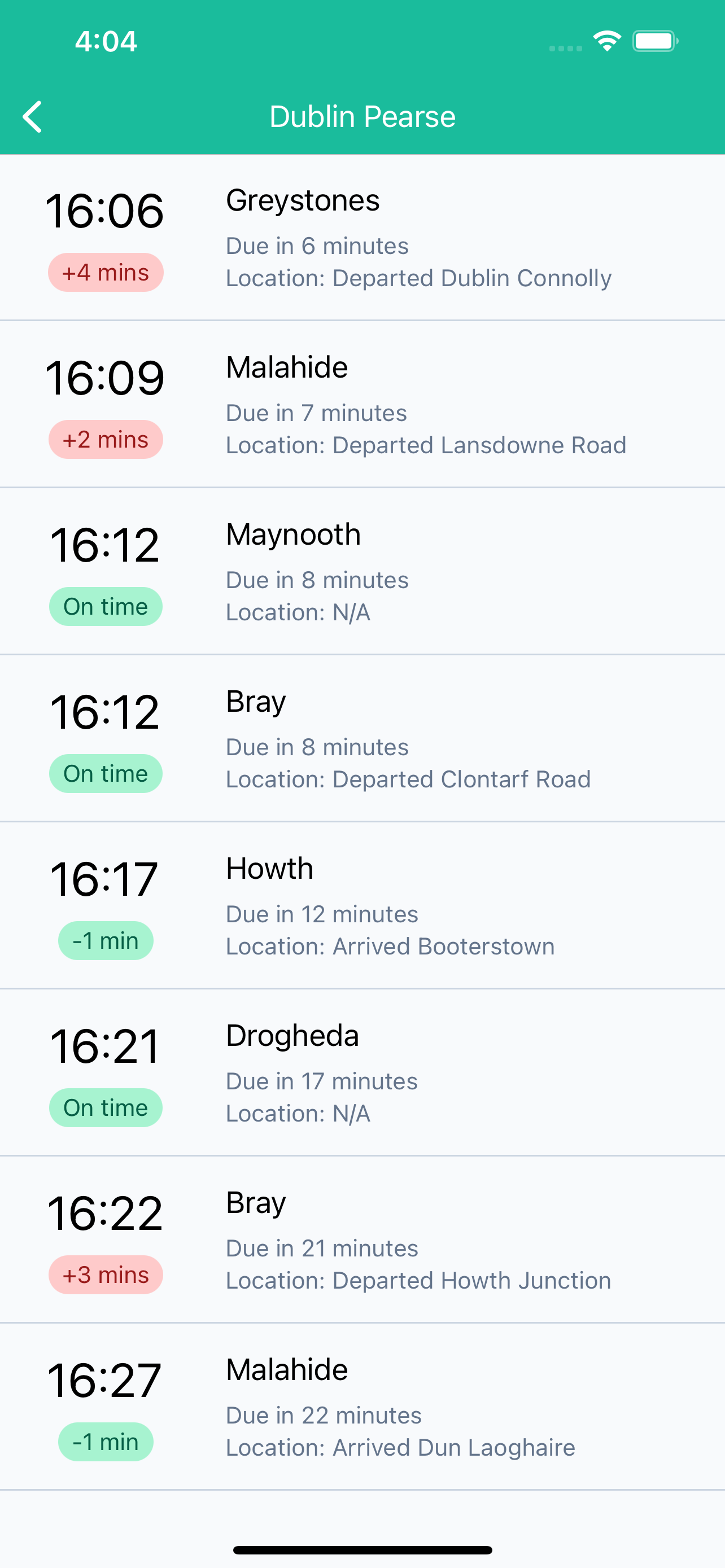 App screenshot